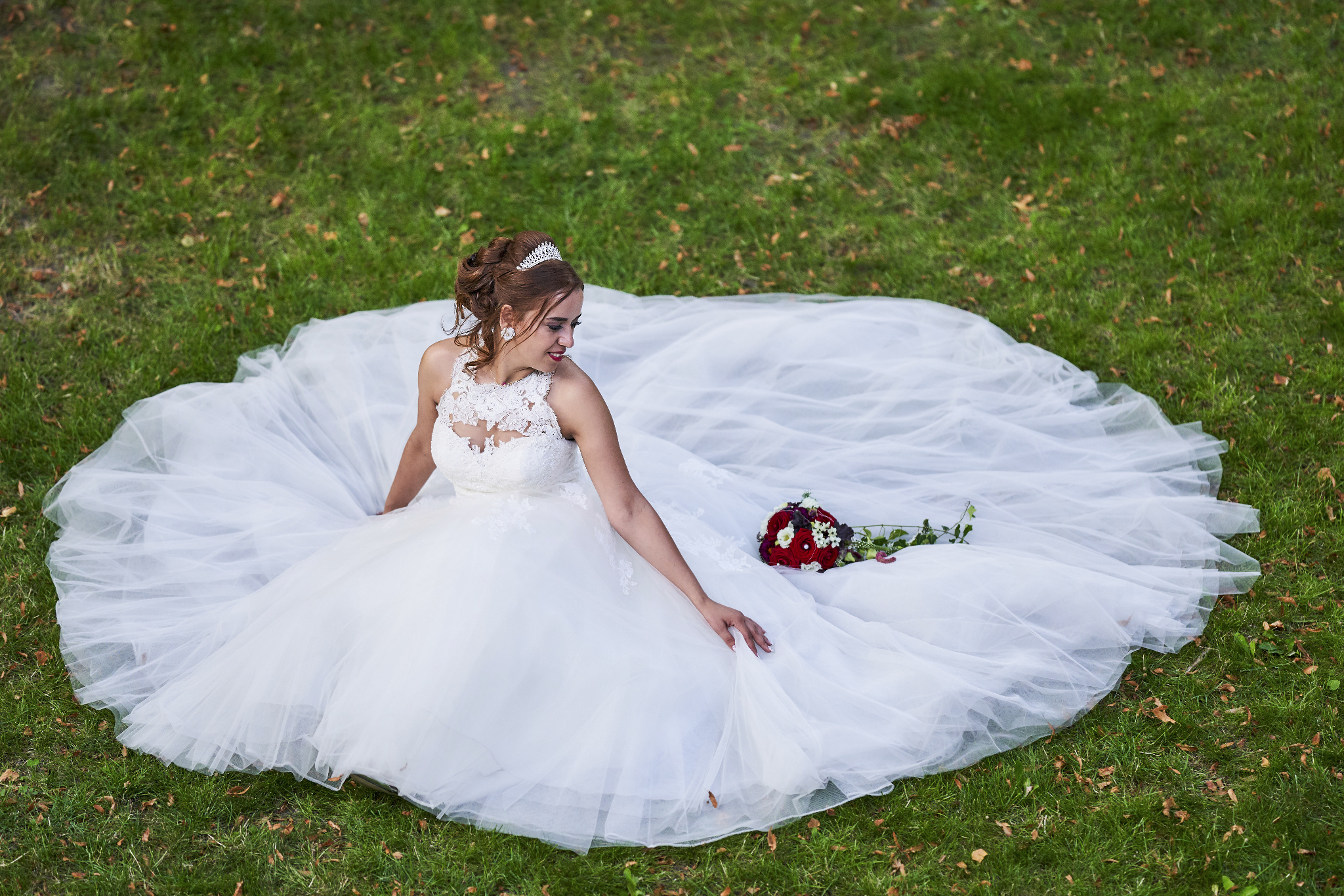 Portrait de la mariée