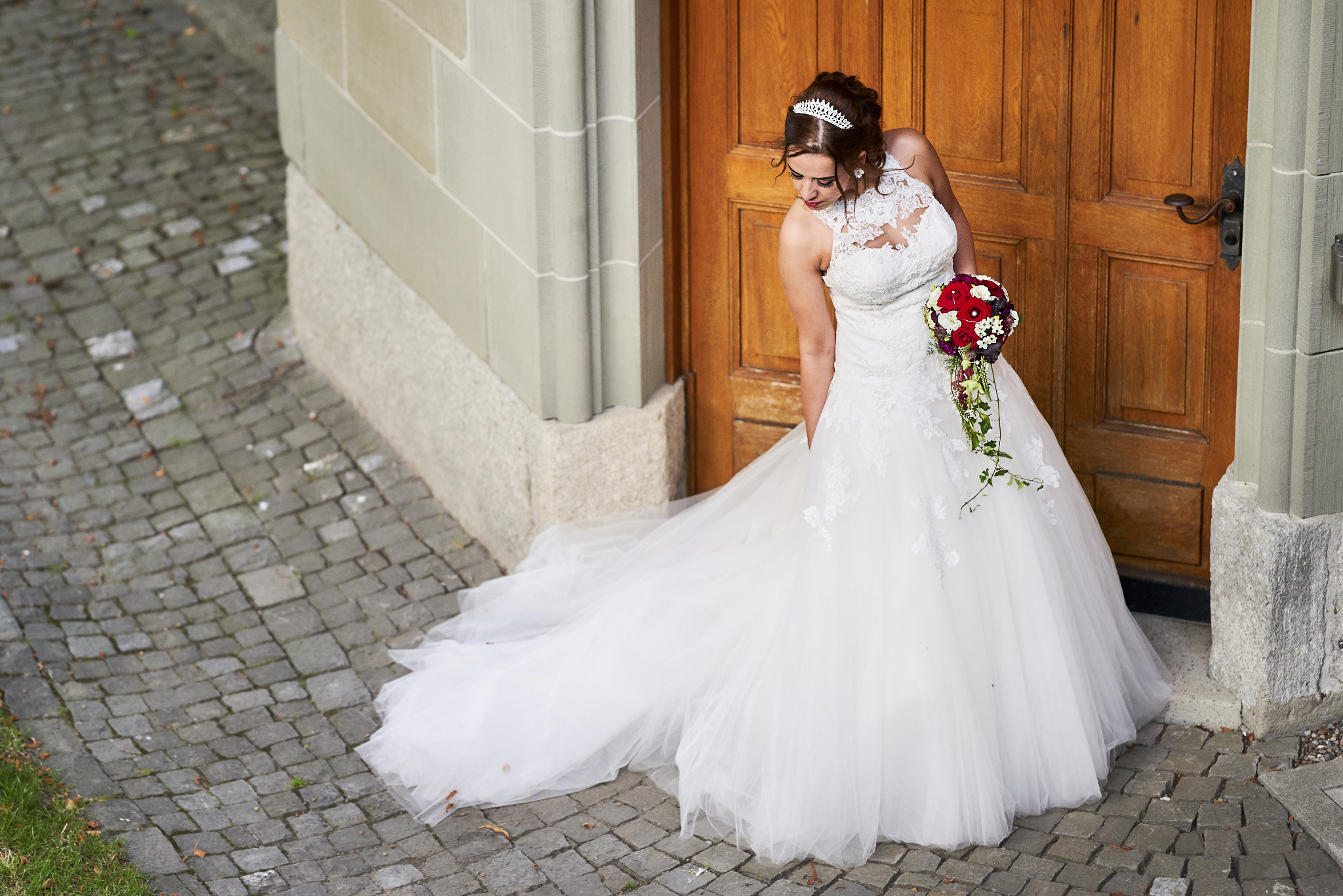 Portrait de la mariée